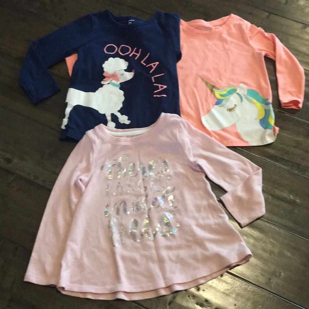2t Cat & Jack longsleeve Tops